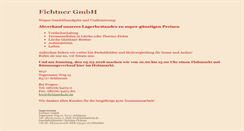 Desktop Screenshot of fichtnerholz.de